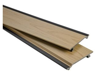 Handmuster WPC Fassadenverkleidung Maple