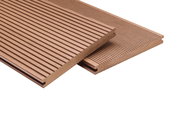 Breitdiele Massiv XL Diele (hellbraun) -beidseitig- 20 x 200 mm