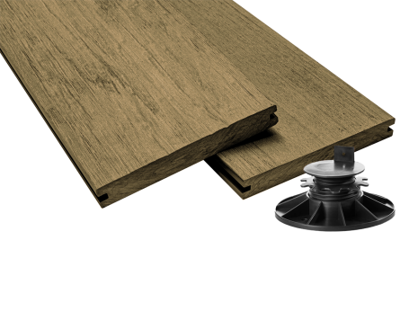 Massivdiele Antik Komplett Set PLUS - SAND